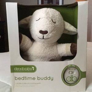 Bedtime Buddy Dexbaby Sheep Night Time Pal New with soothing sounds